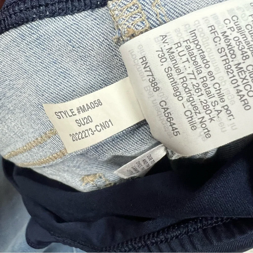 Madewell Maternity Over-the-Belly Roadtripper Jeggings Berrington Wash Size 30